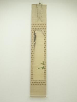 今井景樹筆　瀧　肉筆絹本掛軸（共箱）